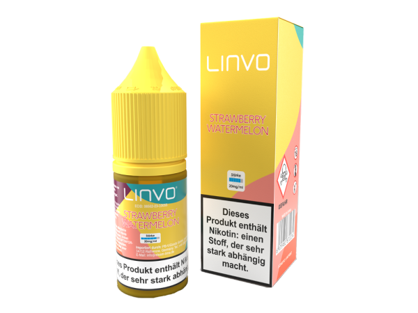 Linvo - Strawberry Watermelon - Nikotinsalz Liquid 