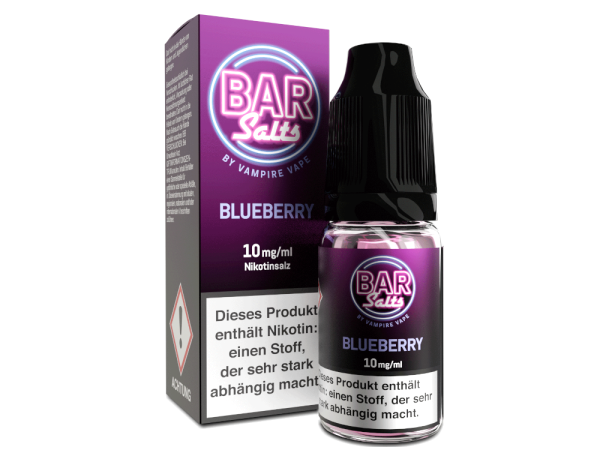 Vampire Vape - Bar Salts - Blueberry - Nikotinsalz Liquid 