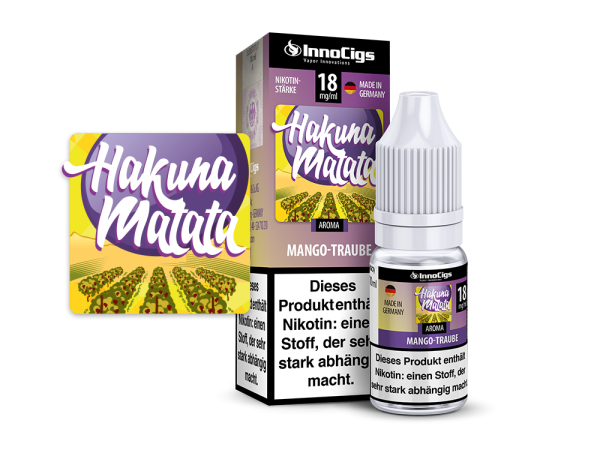 InnoCigs - Hakuna Matata Traube Aroma 