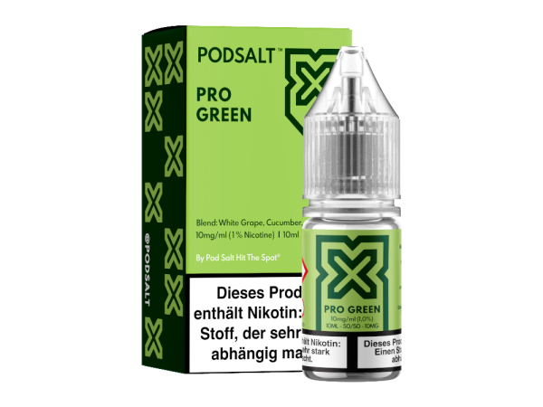 Pod Salt X - Pro Green - Nikotinsalz Liquid 