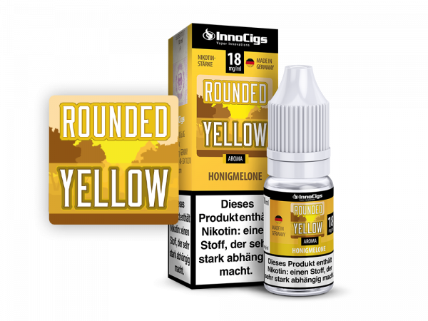 InnoCigs - Rounded Yellow Honigmelonen Aroma 