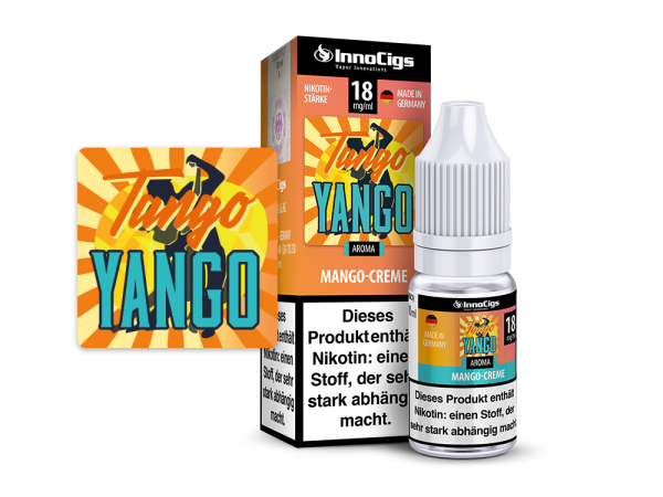 Tango Yango Mango-Sahne Aroma - Liquid für E-Zigaretten 