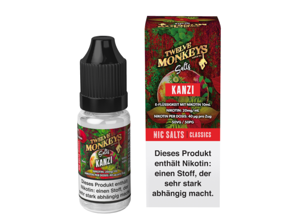 Twelve Monkeys - Kanzi - Nikotinsalz Liquid 