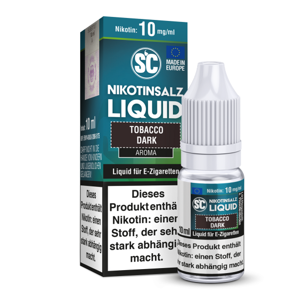 SC - Tobacco Dark - Nikotinsalz Liquid 