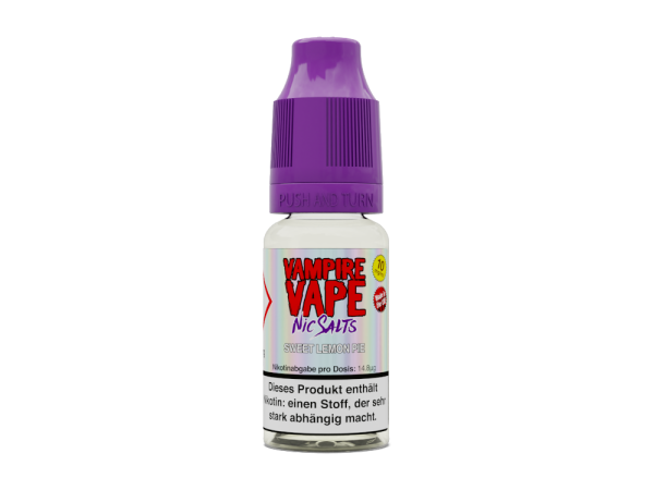 Vampire Vape - Sweet Lemon Pie - Nikotinsalz Liquid 