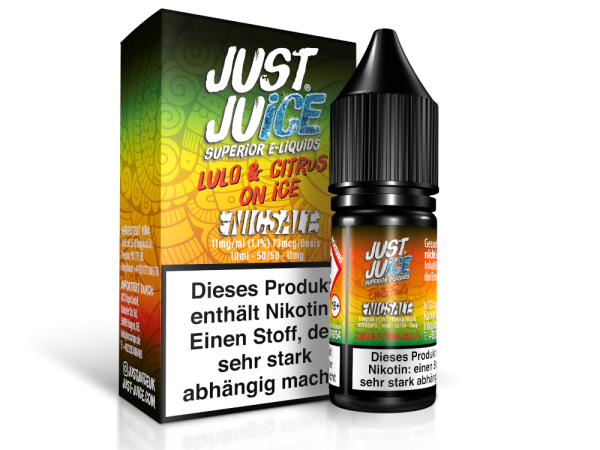 Just Juice - Lulo & Citrus on Ice - Nikotinsalz Liquid 