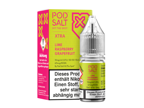 Pod Salt X - Lime Raspberry Grapefruit - Nikotinsalz Liquid 