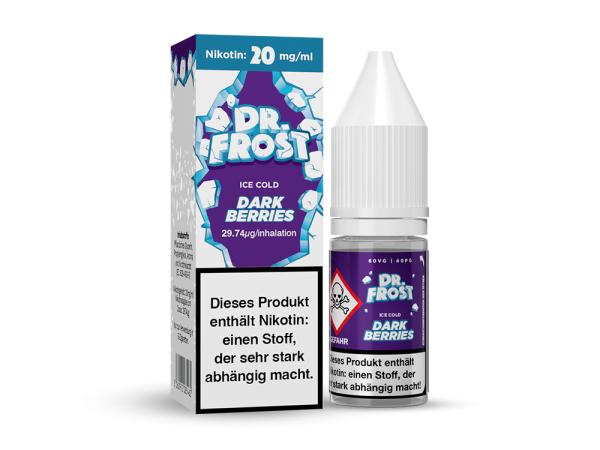 Dr. Frost - Ice Cold - Dark Berries - Nikotinsalz Liquid 20mg/ml