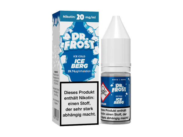 Dr. Frost - Ice Cold - Iceberg - Nikotinsalz Liquid 20mg/ml