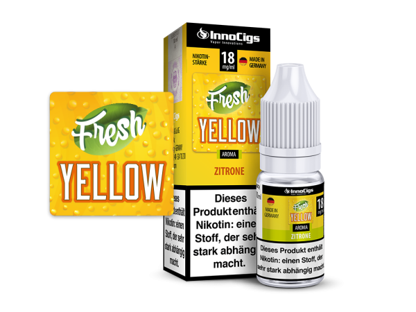 InnoCigs - Fresh Yellow Zitrone Aroma 