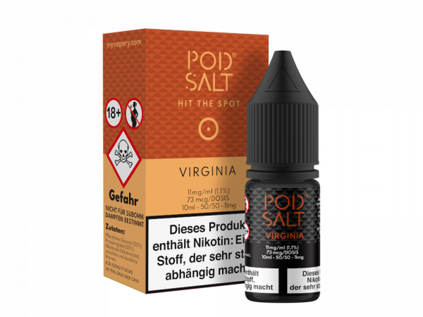 Pod Salt - Virginia - Nikotinsalz Liquid 
