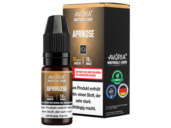 Avoria - Aprikose - Nikotinsalz Liquid 