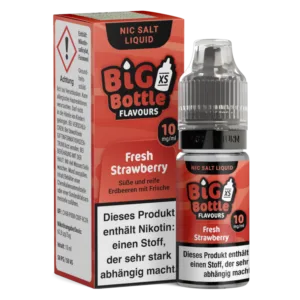 Big Bottle - Fresh Strawberry - Nikotinsalz Liquid