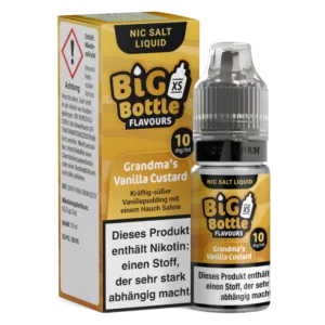 Big Bottle - Grandma's Vanilla Custard - Nikotinsalz Liquid