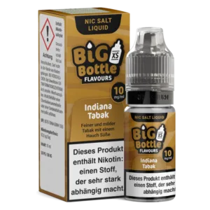 Big Bottle - Indiana Tabak - Nikotinsalz Liquid