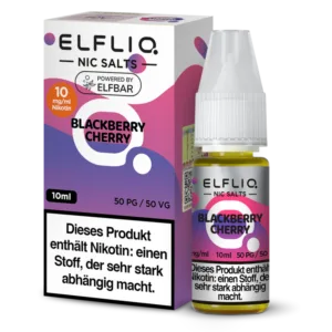 ELFLIQ - Blackberry Cherry - Nikotinsalz Liquid