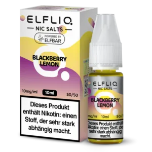 ELFLIQ - Blackberry Lemon - Nikotinsalz Liquid