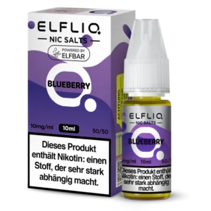 ELFLIQ - Blueberry - Nikotinsalz Liquid