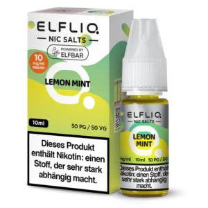 ELFLIQ - Lemon Mint - Nikotinsalz Liquid