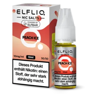 ELFLIQ - Peach Ice - Nikotinsalz Liquid