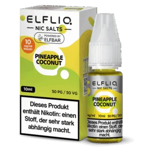 ELFLIQ - Pineapple Coconut - Nikotinsalz Liquid
