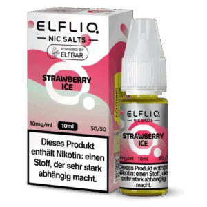 ELFLIQ - Strawberry Ice - Nikotinsalz Liquid