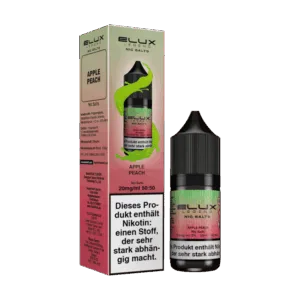 Elux - Nikotinsalz Liquid - Apple Peach