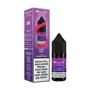 Elux - Nikotinsalz Liquid - Grape Berry