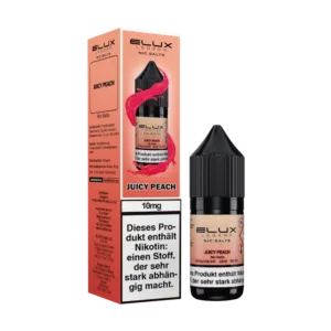 Elux - Nikotinsalz Liquid - Juicy Peach