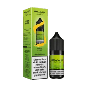 Elux - Nikotinsalz Liquid - Lemon & Lime