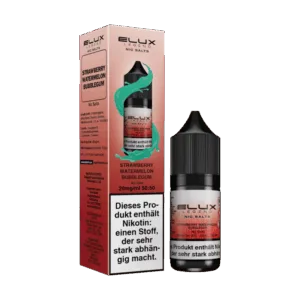 Elux - Nikotinsalz Liquid - Strawberry Watermelon Bubblegum