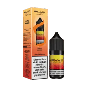 Elux - Nikotinsalz Liquid - Triple Mango