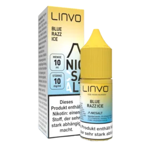 Linvo - Nikotinsalz Liquid - Blue Razz Ice
