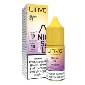 Linvo - Nikotinsalz Liquid - Grape Ice