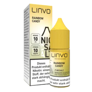 Linvo - Nikotinsalz Liquid - Rainbow Candy