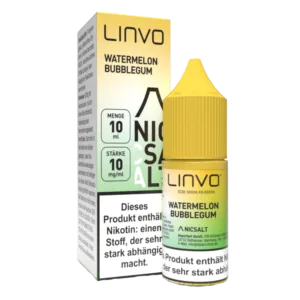 Linvo - Nikotinsalz Liquid - Watermelon Bubblegum