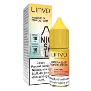 Linvo - Nikotinsalz Liquid - Watermelon Tropical Fruits