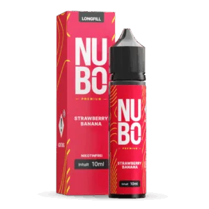NUBO - Longfills 10 ml - Strawberry Banana