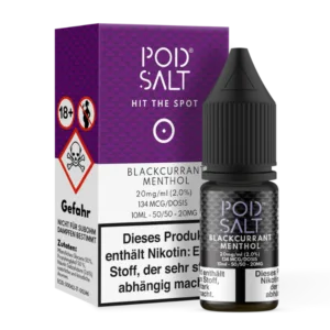 Pod Salt - Blackcurrant Menthol - Nikotinsalz Liquid