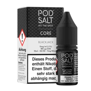 Pod Salt Core - Nikotinsalz Liquid - Blackjack