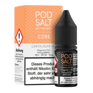 Pod Salt Core - Nikotinsalz Liquid - Cantaloupe Ice