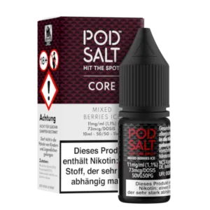 Pod Salt Core - Nikotinsalz Liquid - Mixed Berries Ice