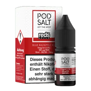 Pod Salt Fusion - Blue Razapple Ice - Nikotinsalz Liquid