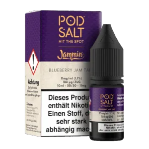 Pod Salt Fusion - Blueberry Jam Tart - Nikotinsalz Liquid