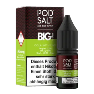 Pod Salt Fusion - Cola with Lime - Nikotinsalz Liquid