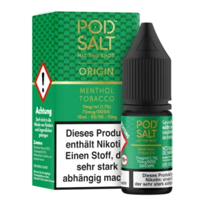 Pod Salt Origin - Menthol Tobacco - Nikotinsalz Liquid