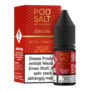 Pod Salt Origin - Royal Tobacco - Nikotinsalz Liquid