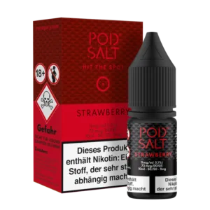 Pod Salt - Strawberry - Nikotinsalz Liquid