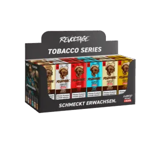 Revoltage - Tobacco Series Display bestückt 20 mg/ml (12 Artikel)