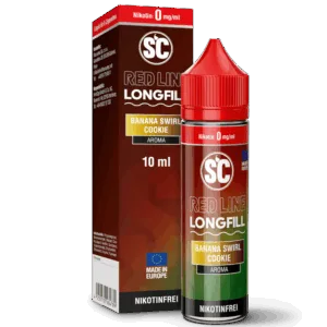 SC - Red Line Longfills 10 ml - Banana Swirl Cookie